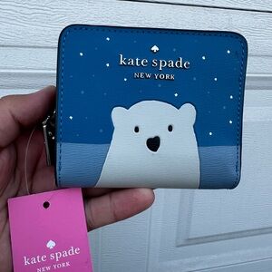 Kate Spade Artic Friends Polar Bear Wallet